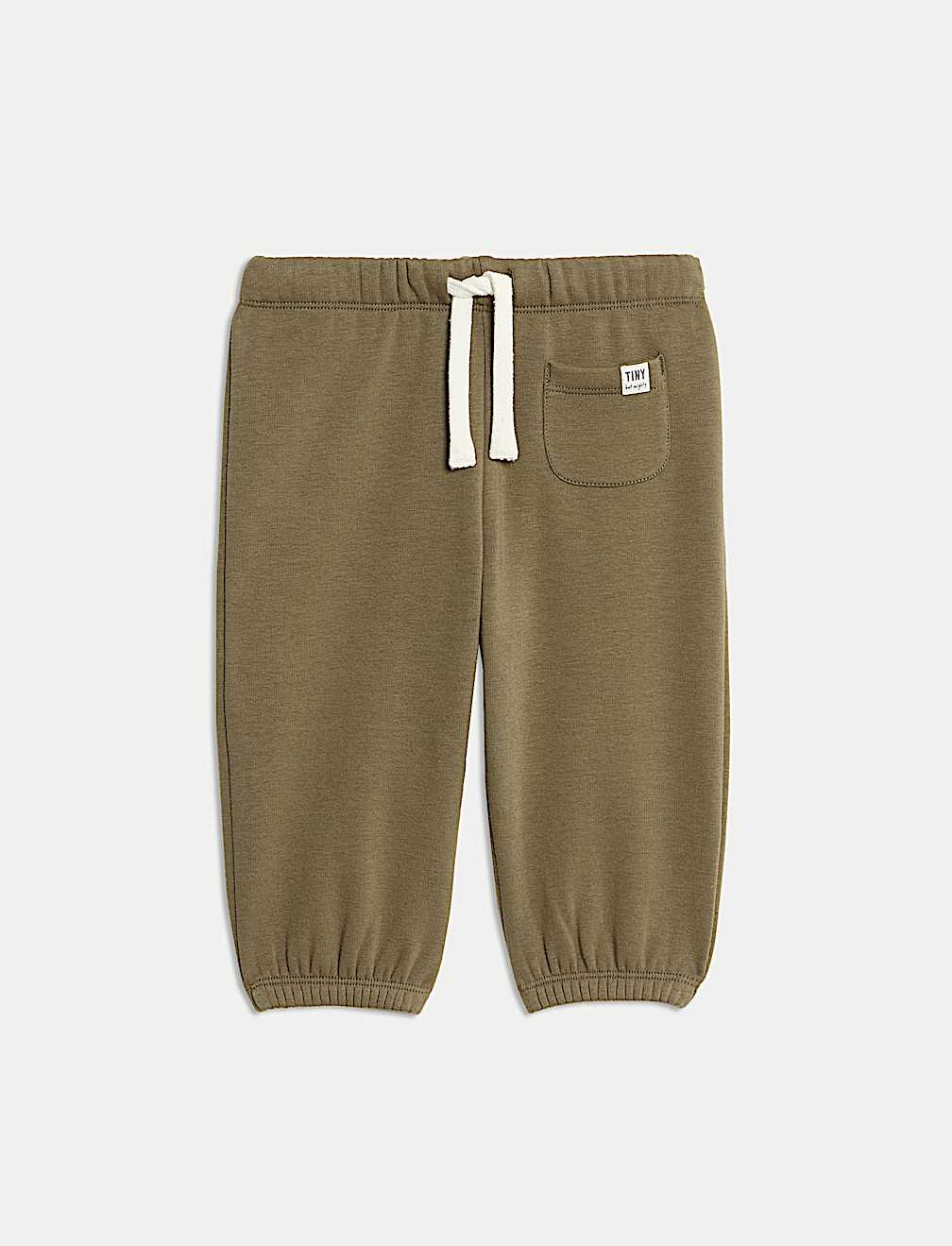Cotton Blend Fleece Lined Joggers (0-3 Yrs)