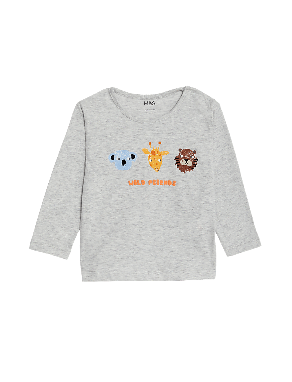 Pure Cotton Animal Top (0-3 Yrs)