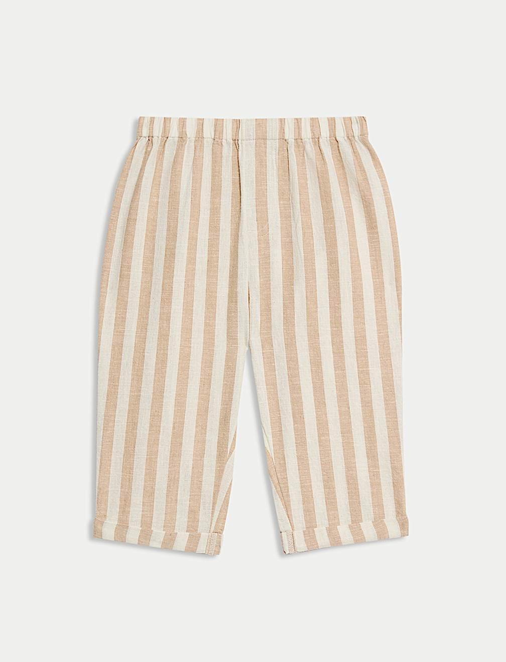 Cotton Rich Striped Trousers (0-3 Yrs)