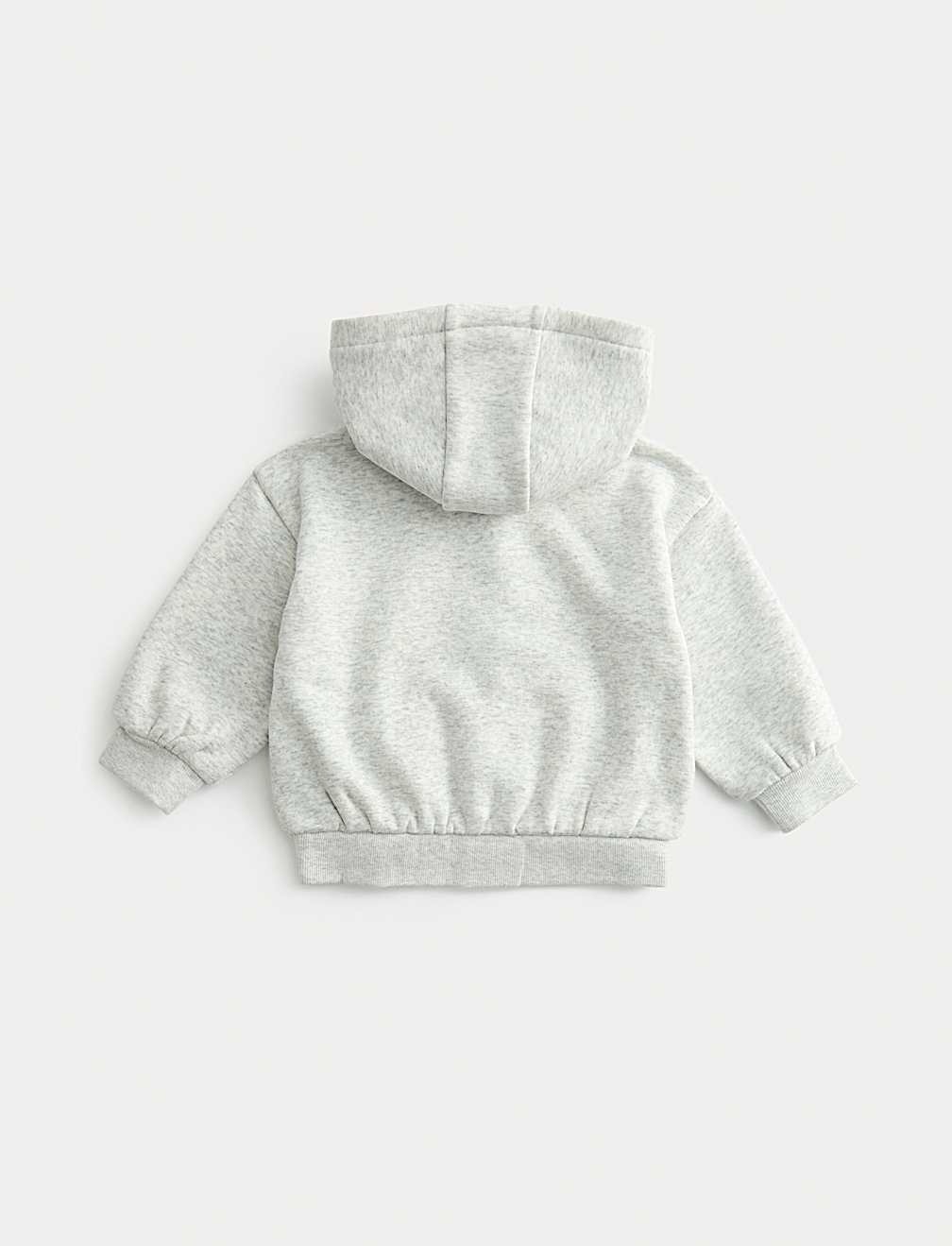 Fleece Lined Zip Up Hoodie (0-3 Yrs)