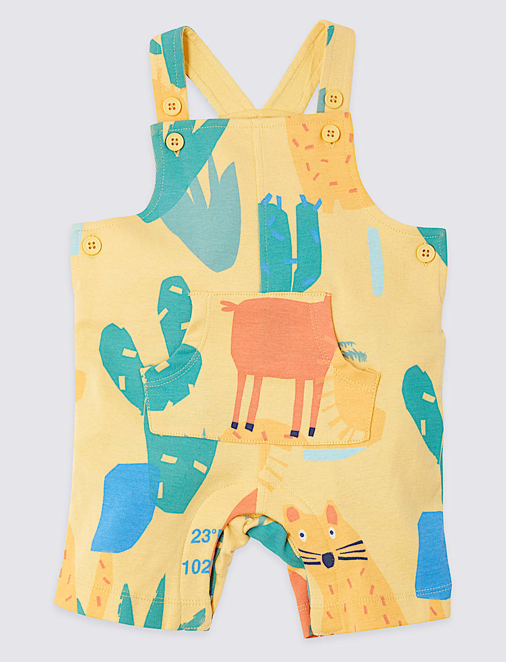 2 Piece Dungarees & Bodysuit Outfit