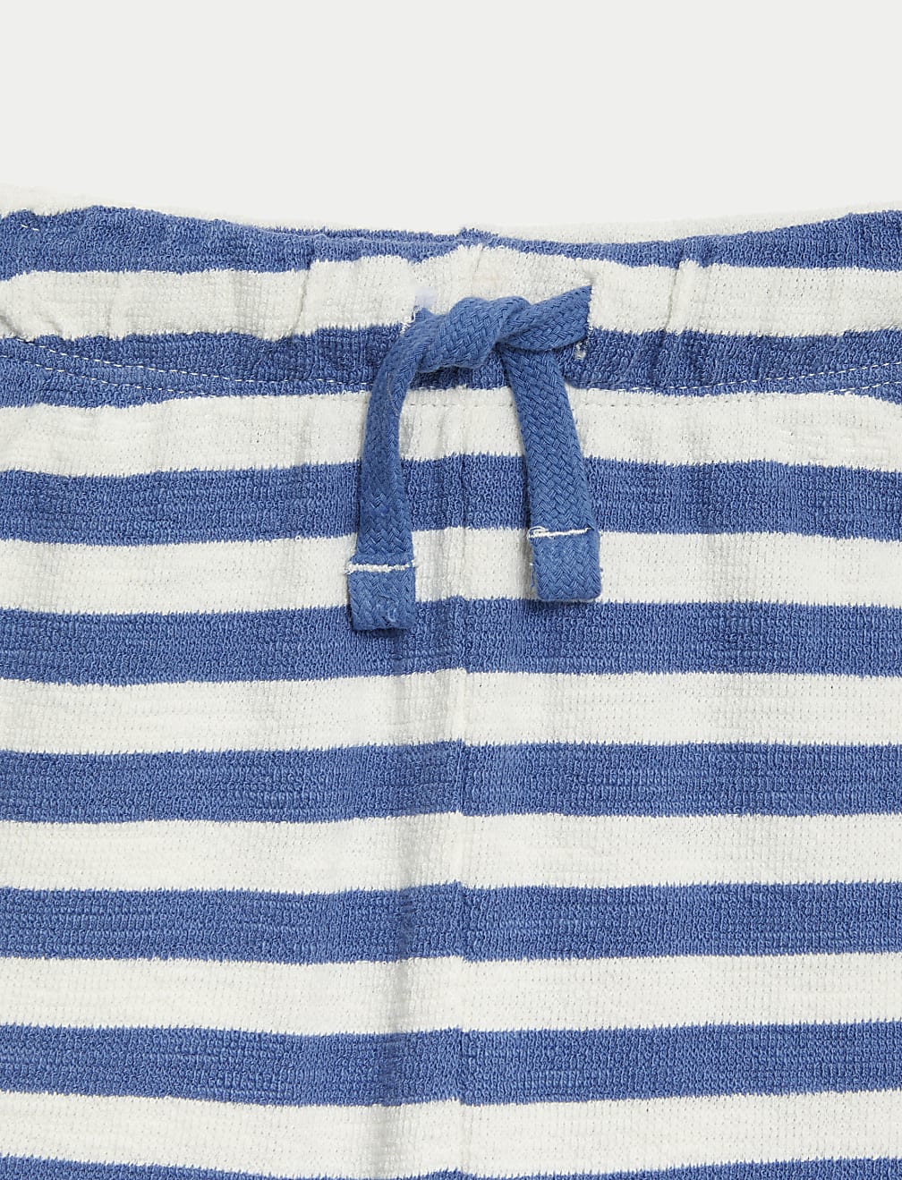 2pc Pure Cotton Striped Shorts Outfit (0-3 Yrs)
