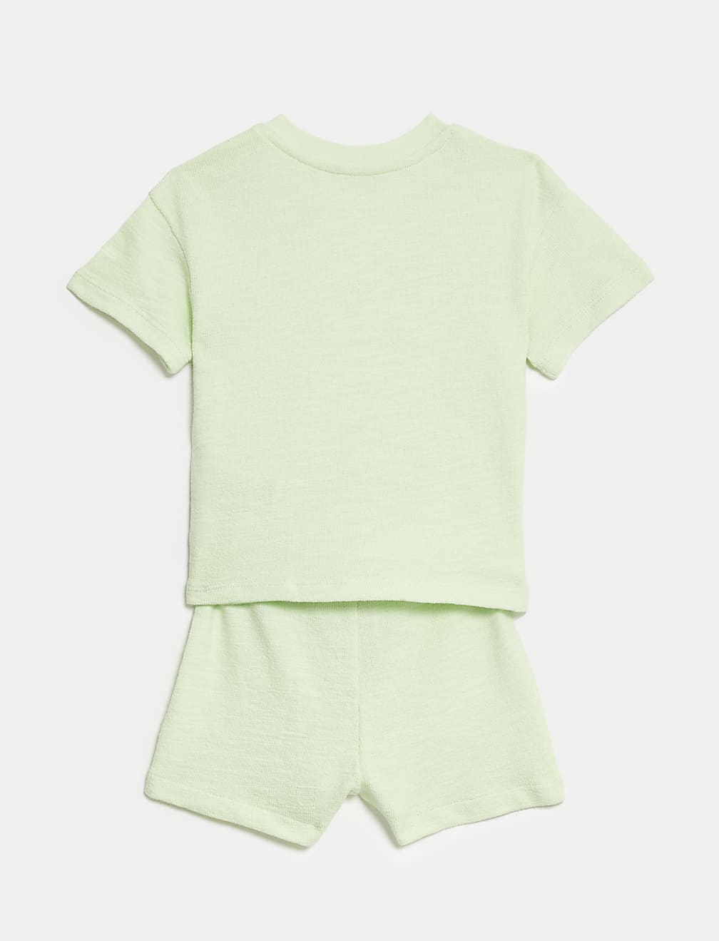 2pc Pure Cotton Elephant Shorts Outfit (0-3 Yrs)