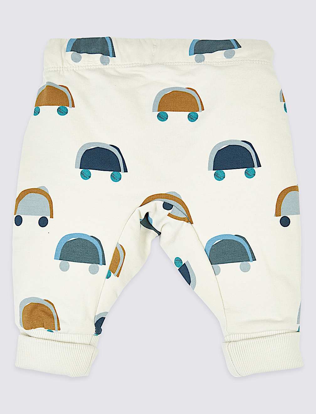 Organic Cotton Car Print Joggers
