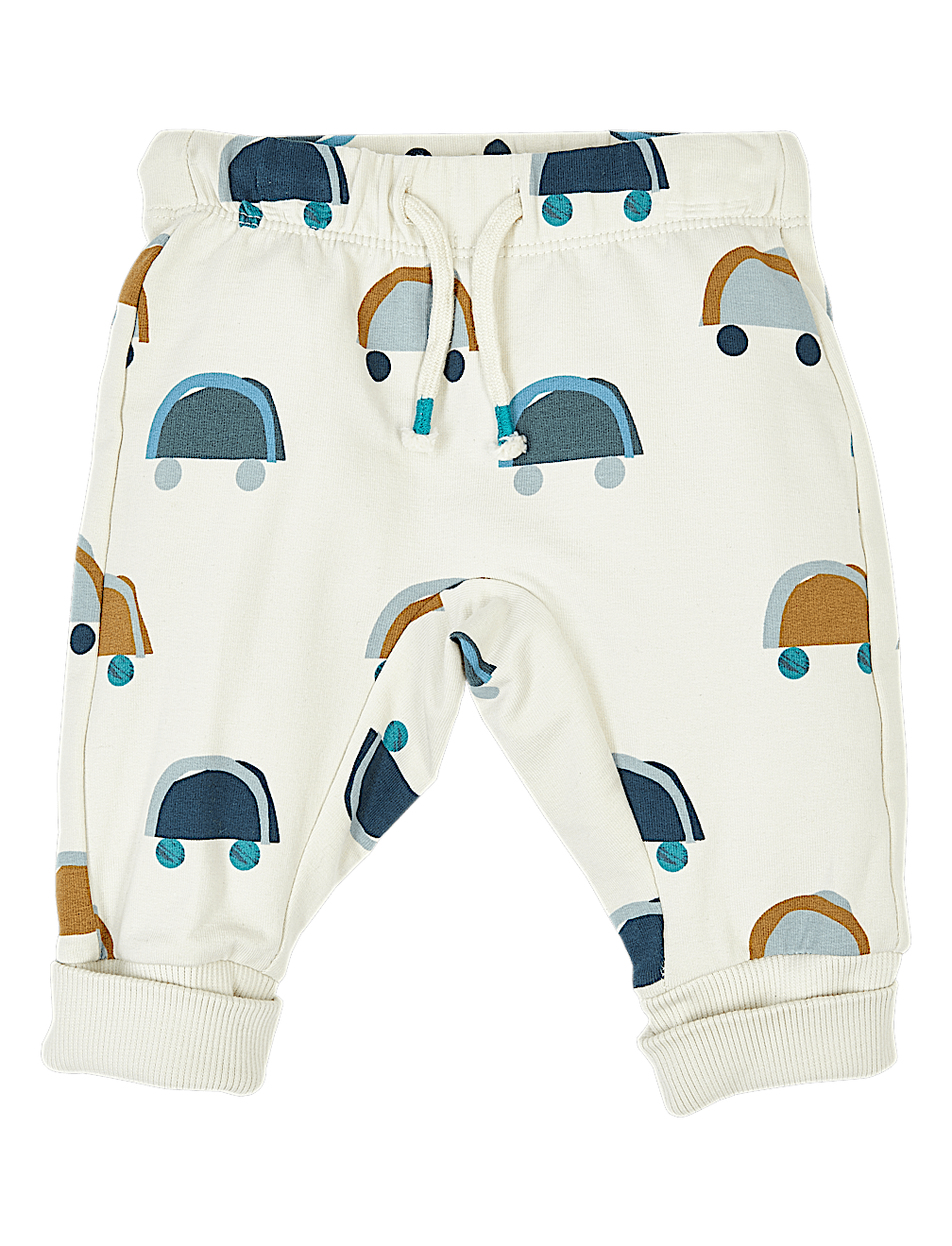 Organic Cotton Car Print Joggers