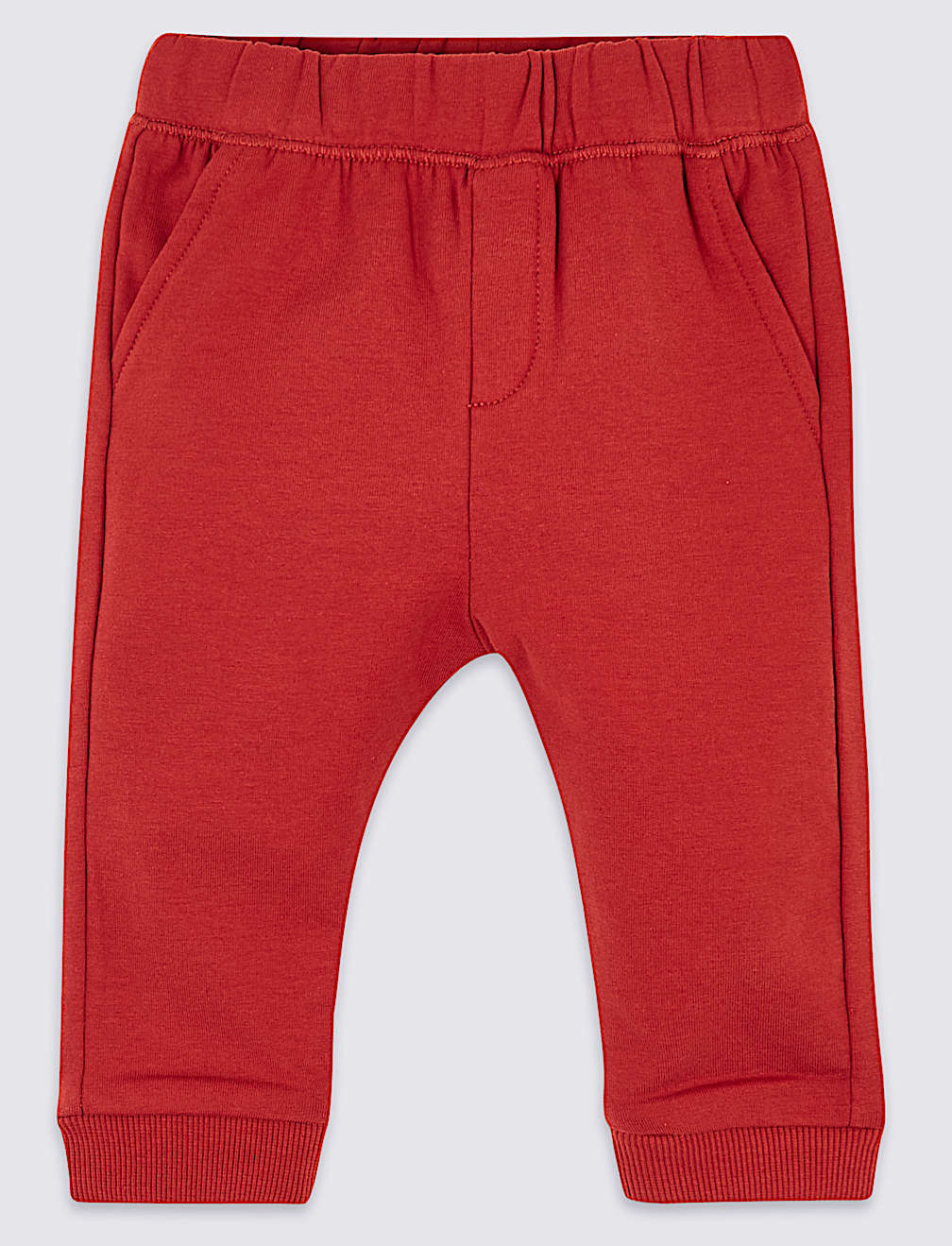2 Pack Organic Cotton Joggers (0-3 Yrs)