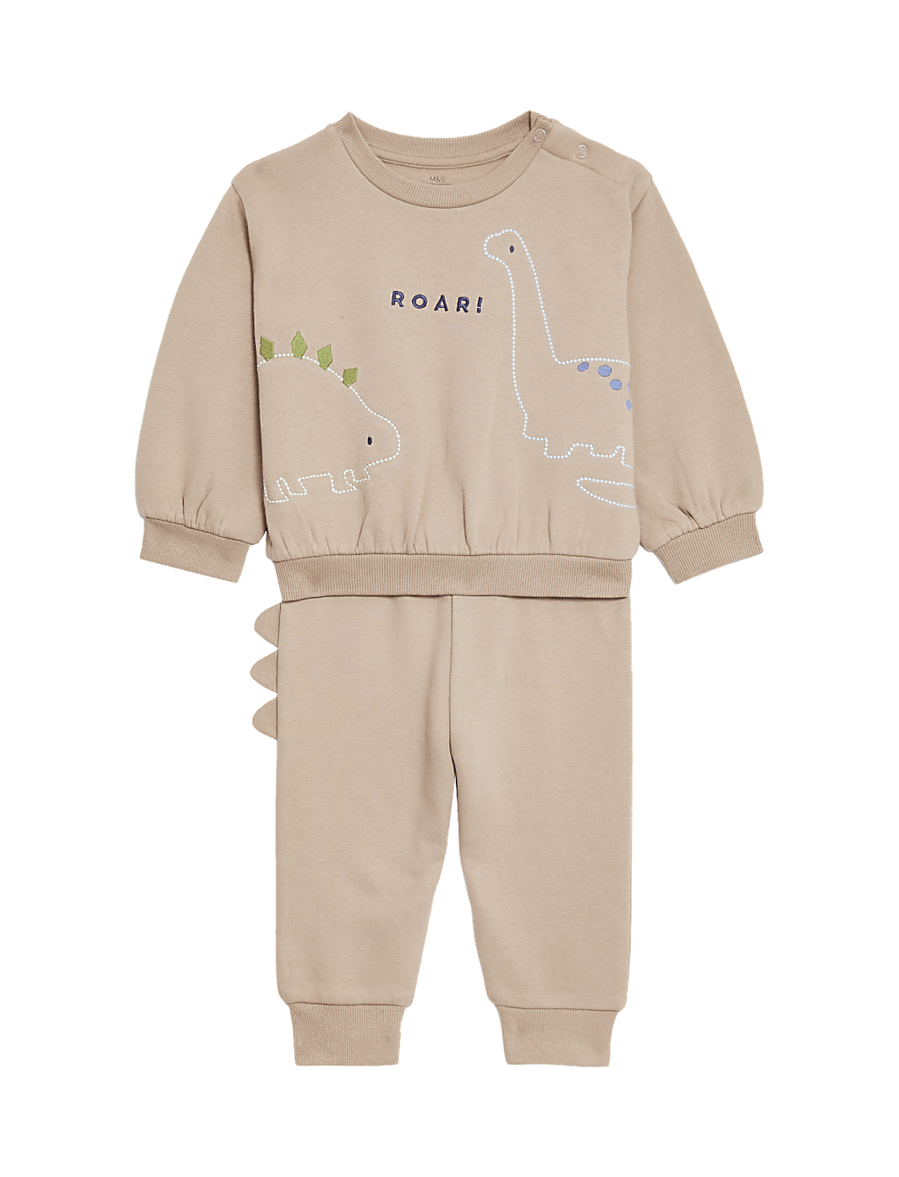 2pc Cotton Rich Dinosaur Outfit (0-3 Yrs)