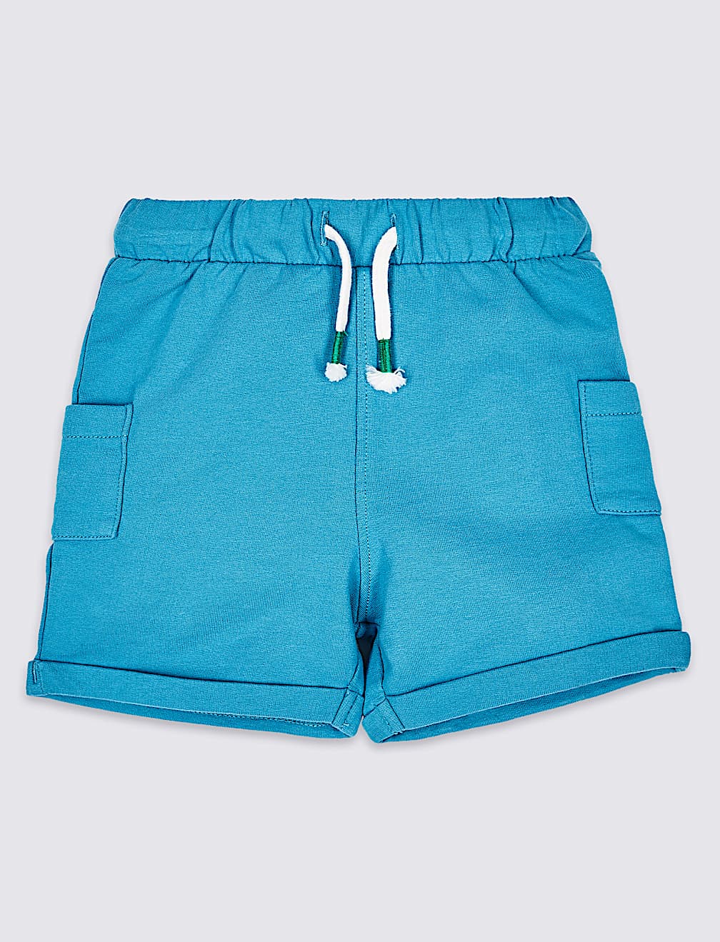 2 Pack Pure Cotton Sweat Shorts