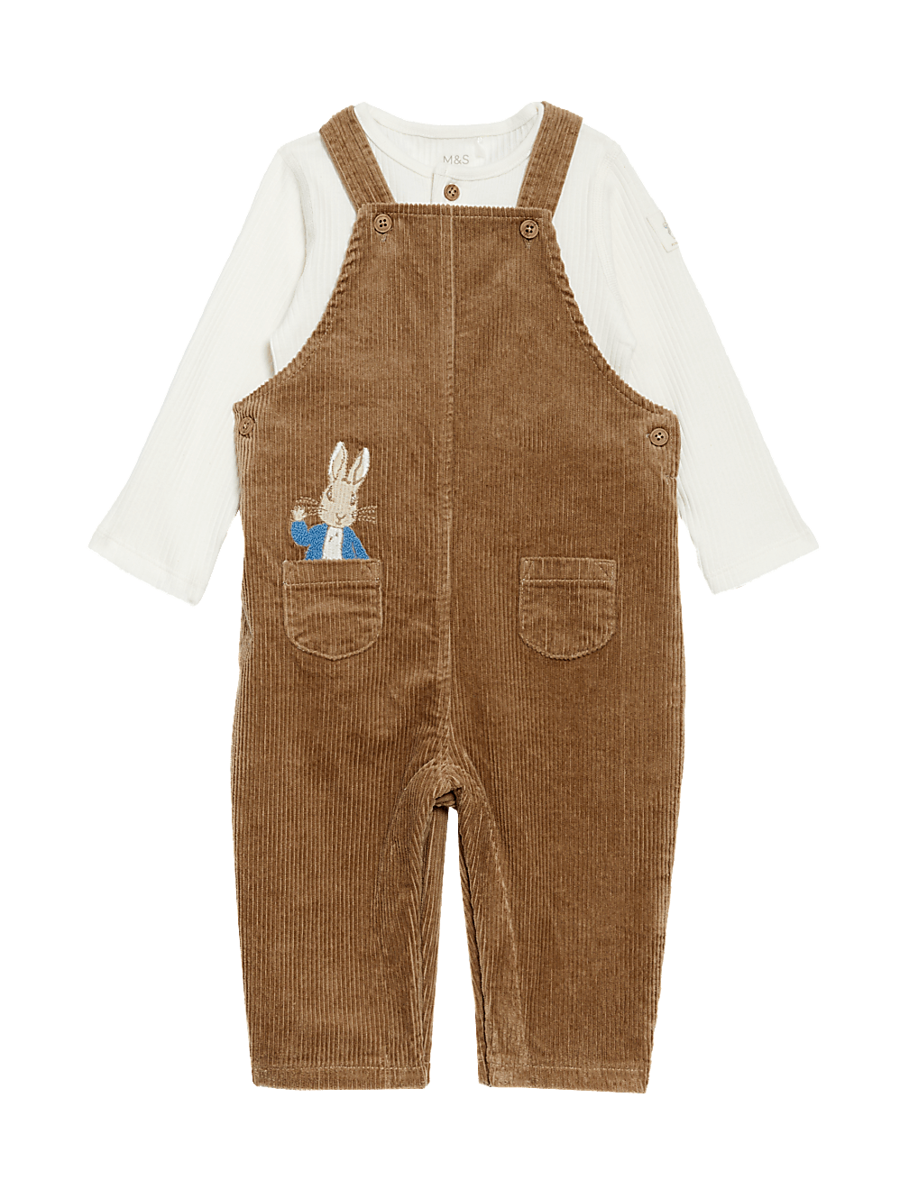 2pc Cotton Rich Peter Rabbit&trade; Outfit (0-3 Yrs)
