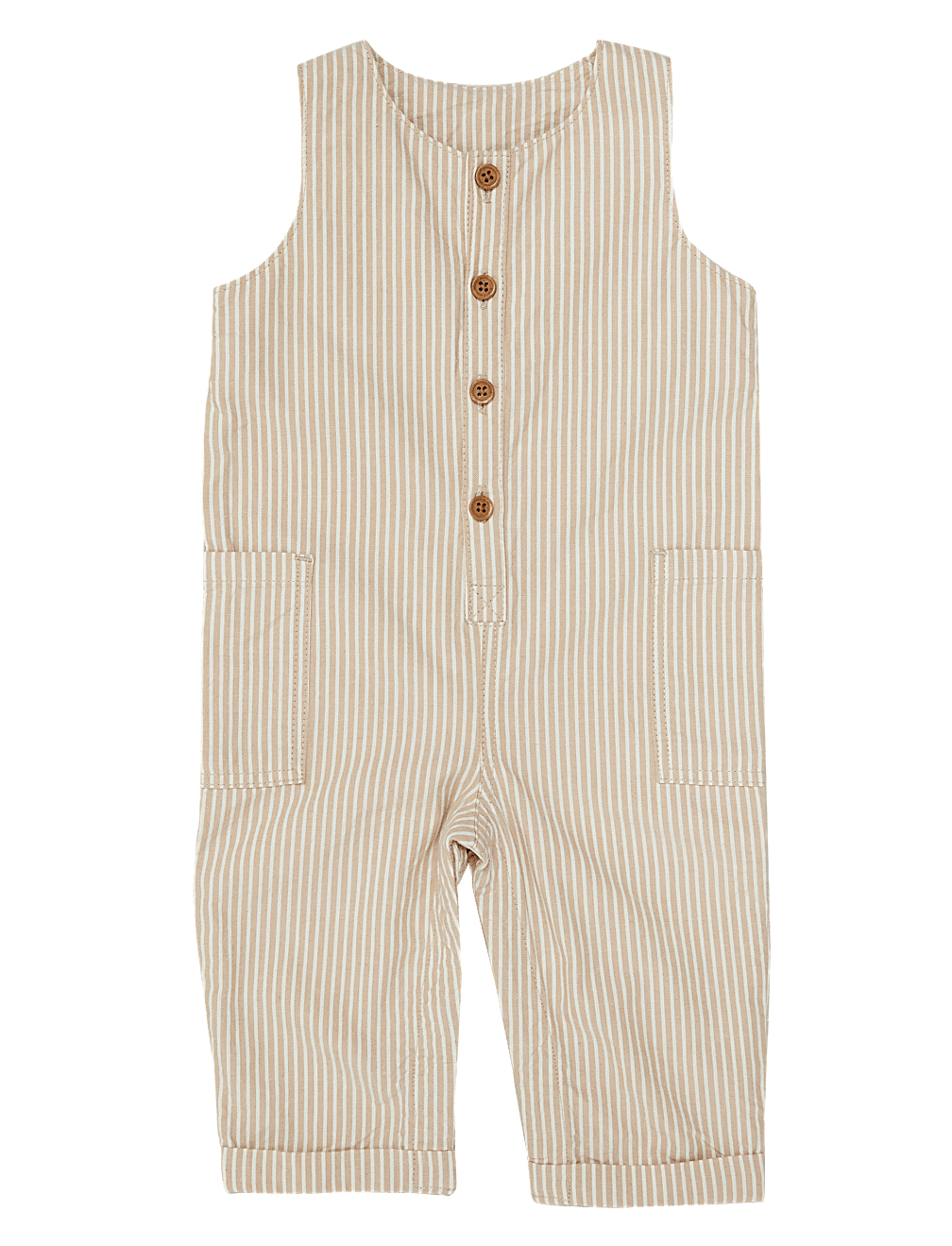 Pure Cotton Striped Romper
