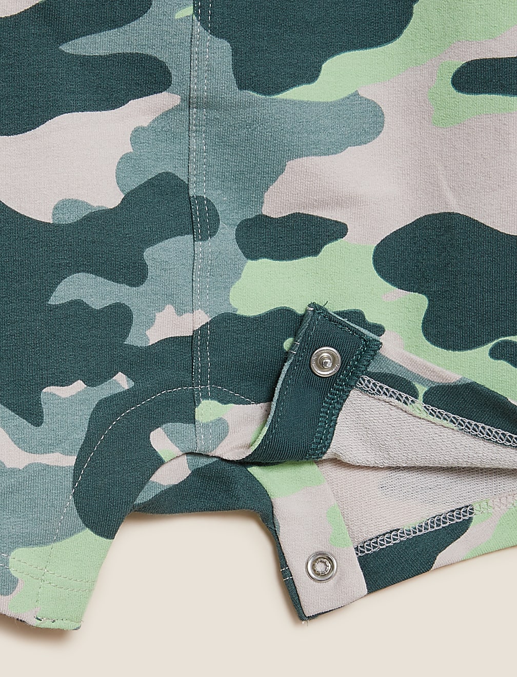 2pc Cotton Rich Camouflage Dungaree Outfit (0-3 Yrs)