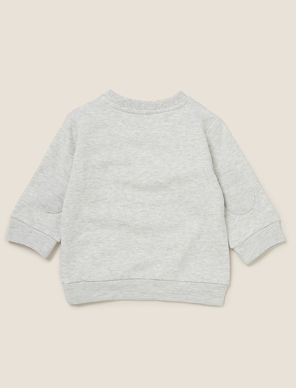 Cotton Jersey Boucle Teddy Sweater