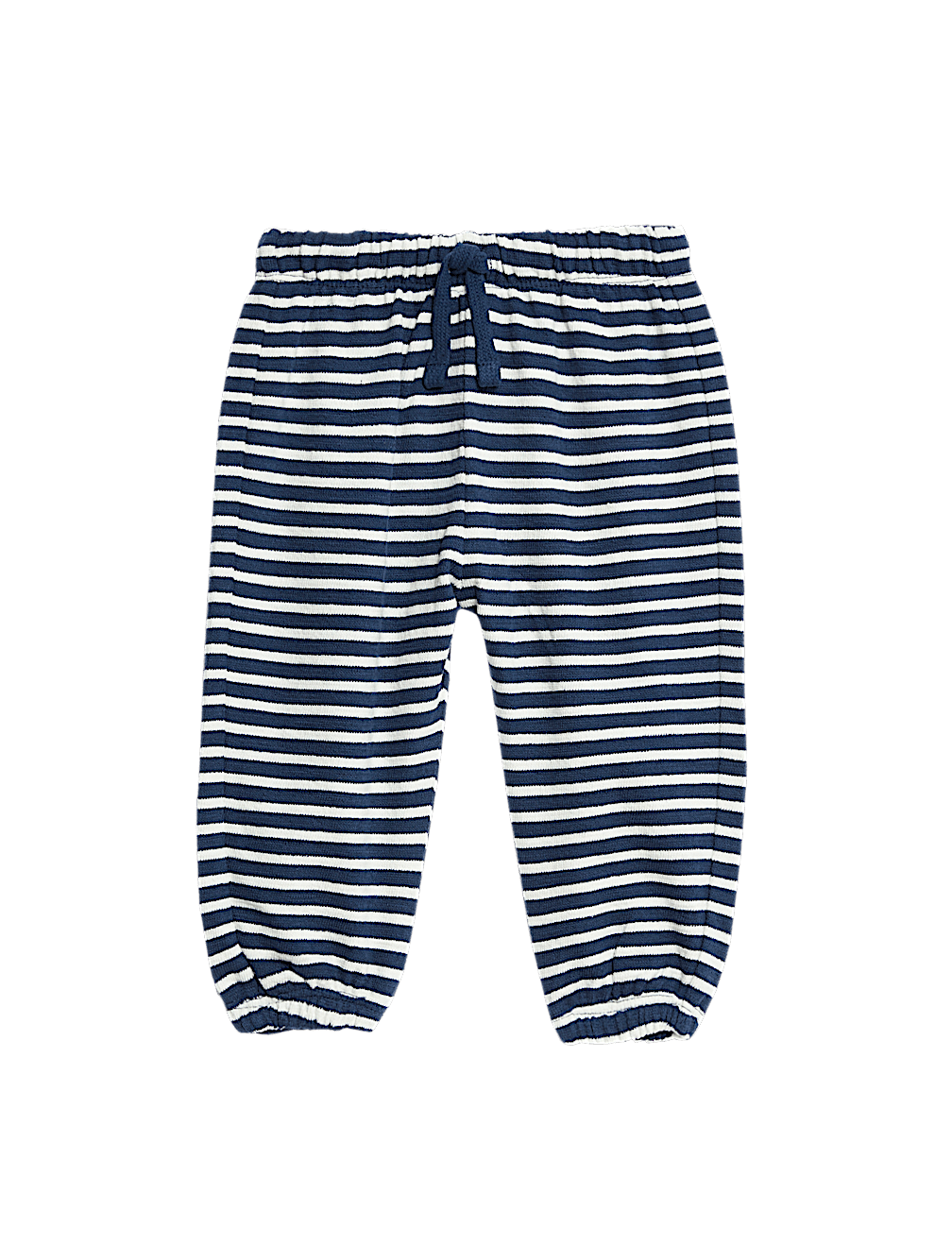Pure Cotton Striped Joggers (0-3 Yrs)
