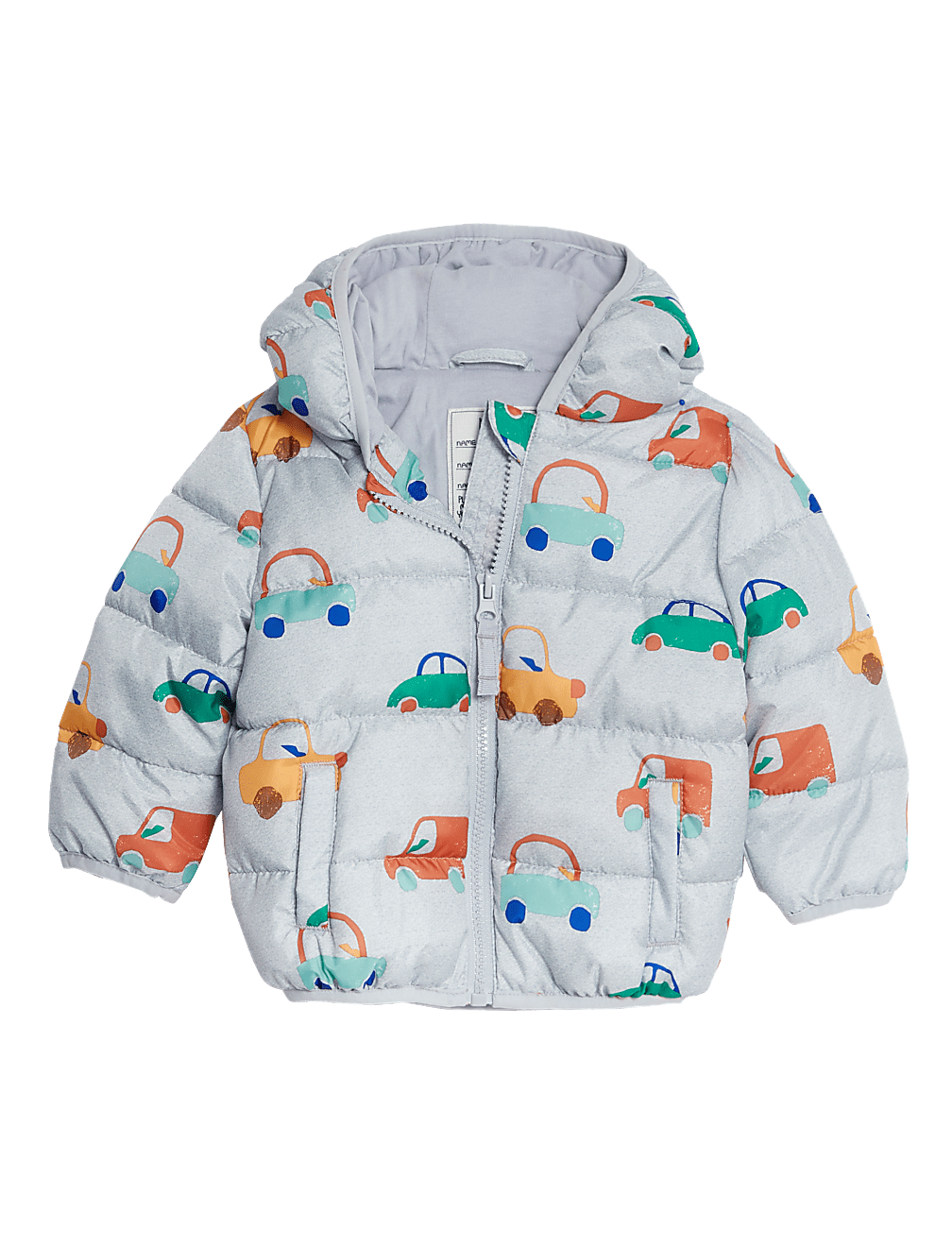 Car Print Coat (0-2 Yrs)