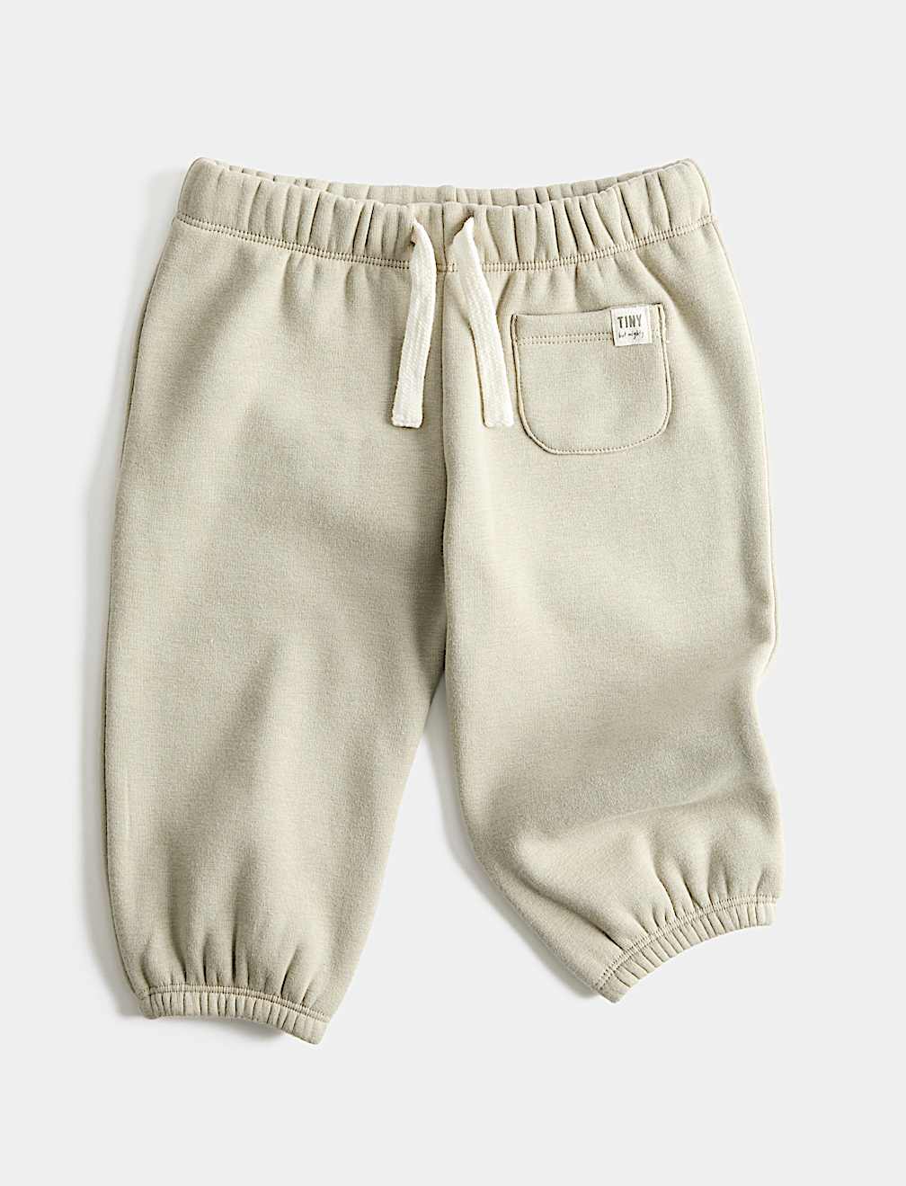 Cotton Blend Fleece Lined Joggers (0-3 Yrs)