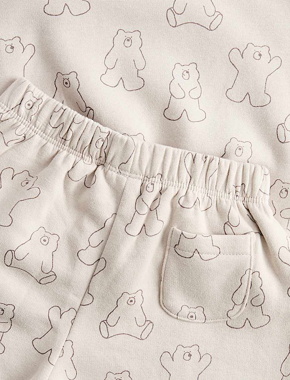 2 Piece Cotton Rich Bear Top & Bottom Set (0-5 Yrs)
