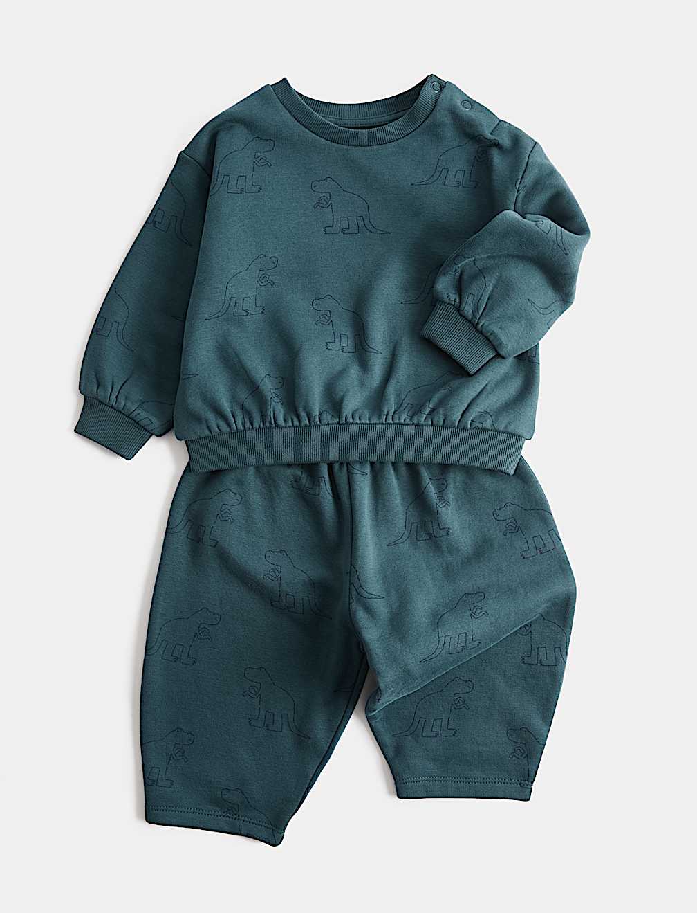 2 Piece Dino Sweat Outfit (0-5 Yrs)