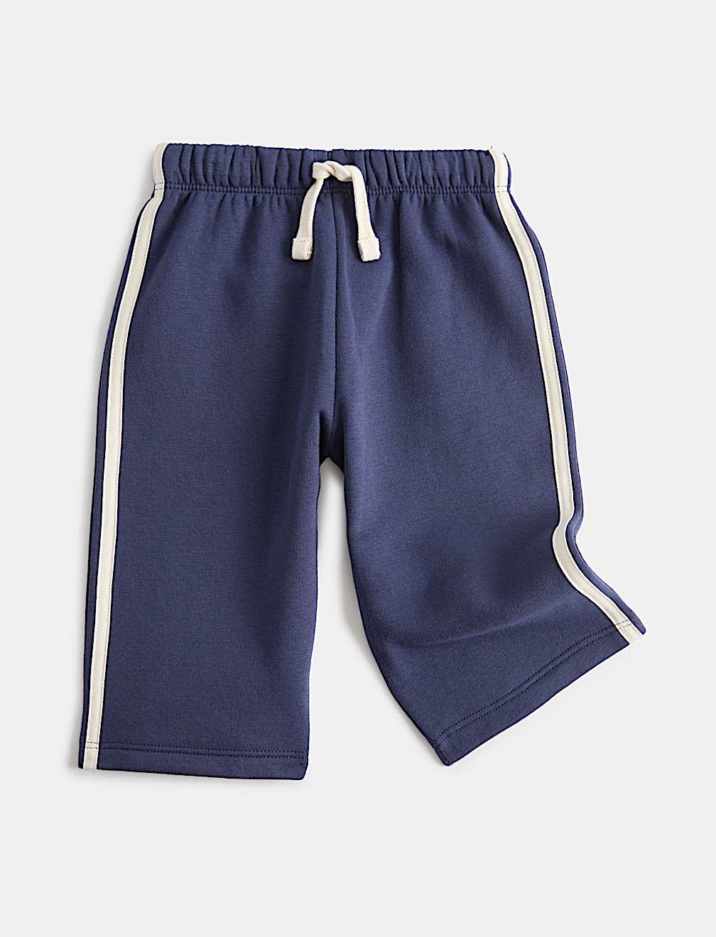 Cotton Rich Side Stripe Joggers (0-5 Yrs)