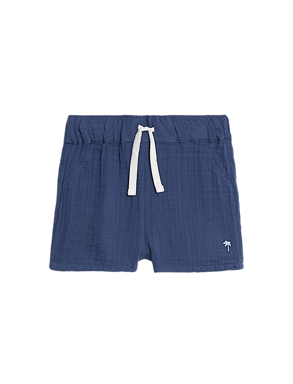 Pure Cotton Double Cloth Shorts (0-3 Yrs)