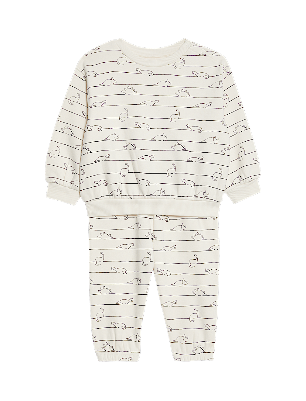 2pc Cotton Rich Dino Top & Bottom Outfit (0-6 Yrs)