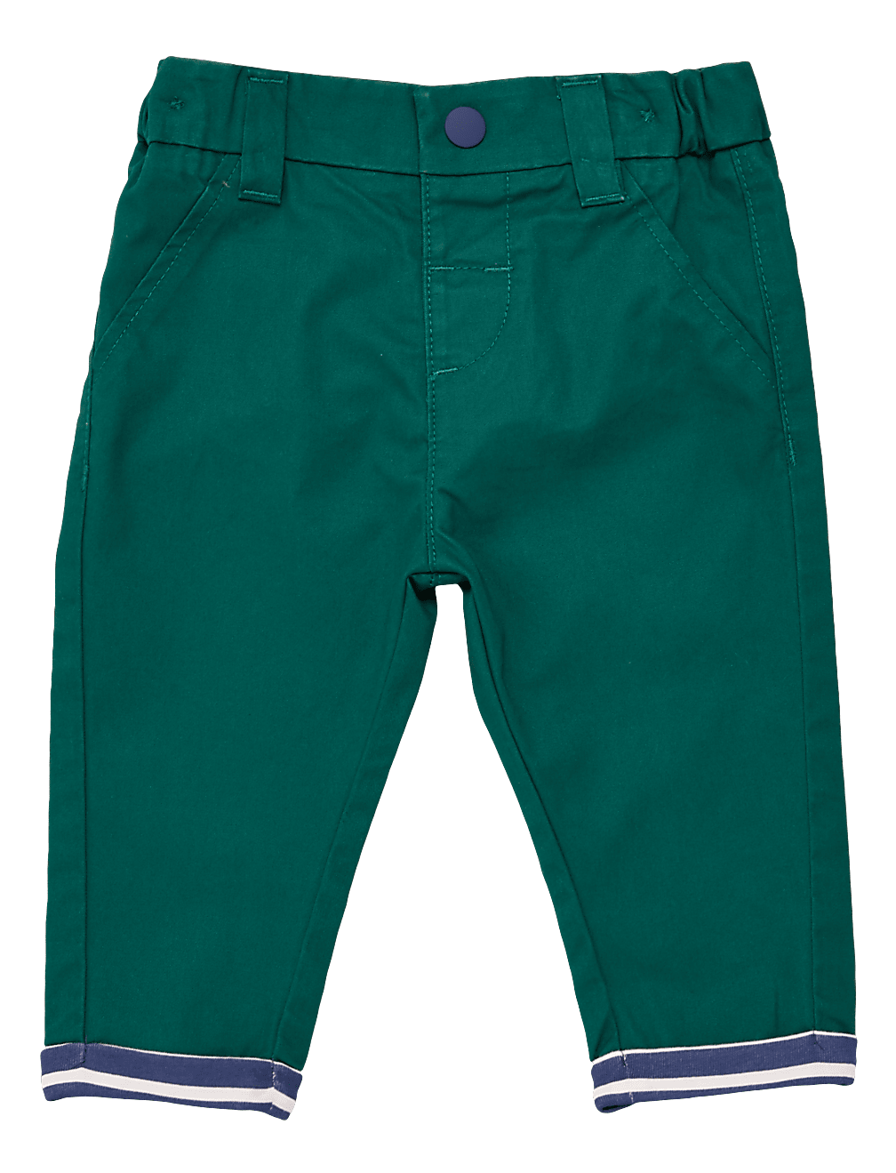 Pure Cotton Twill Trousers