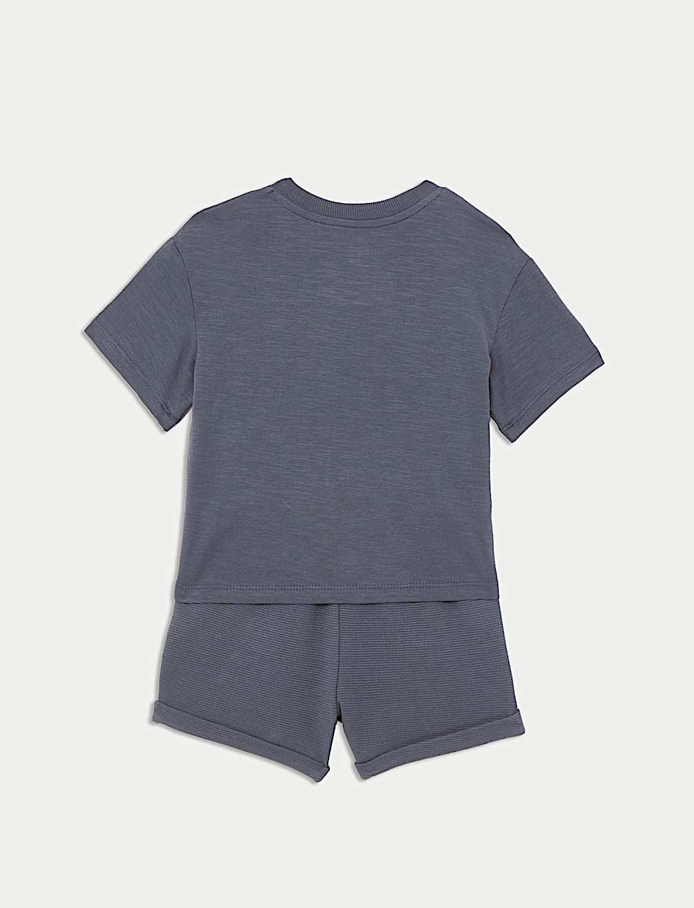 2pc Pure Cotton 'Hello' Slogan T-Shirt Outfit (0-3 Yrs)
