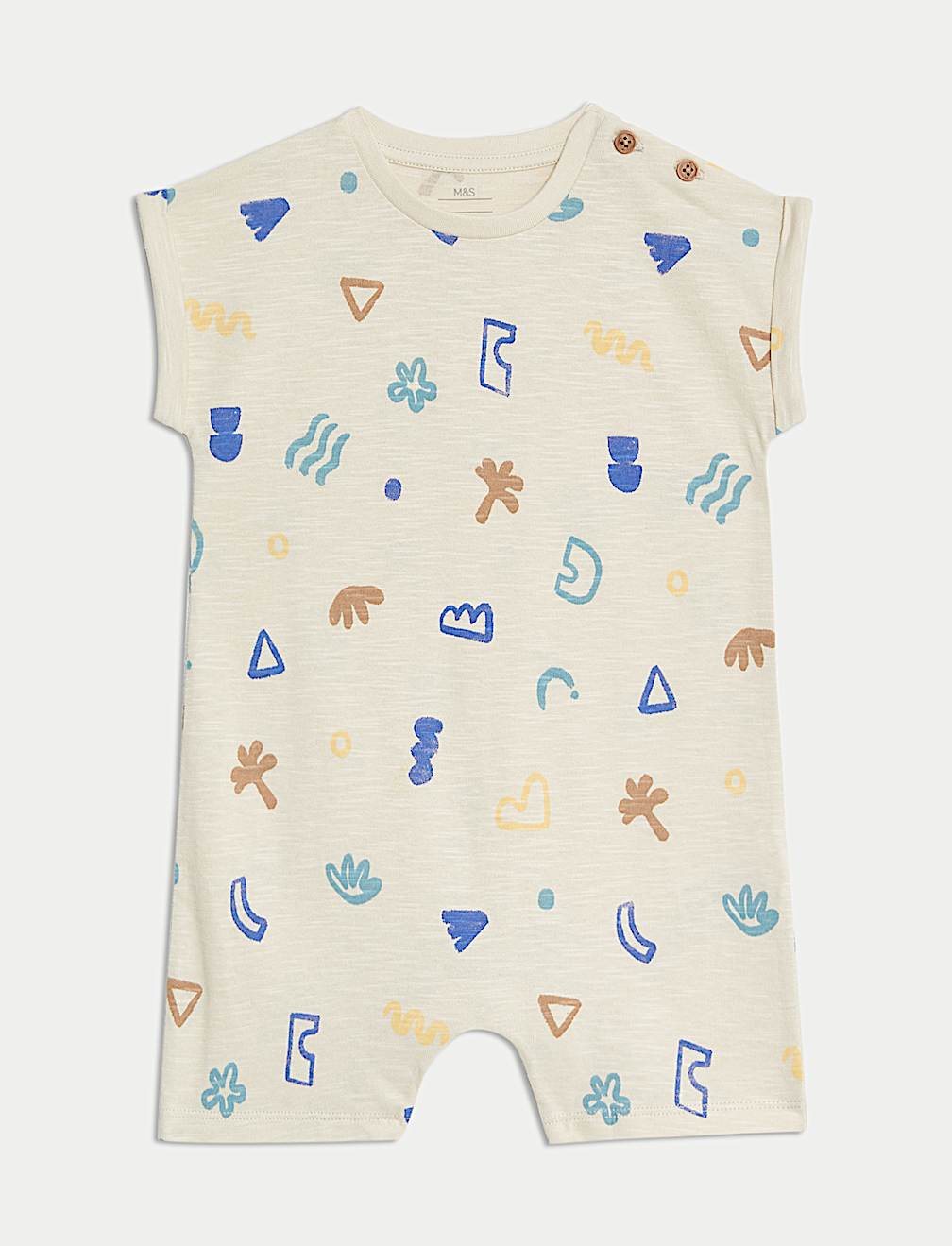 Pure Cotton Printed Romper (0-3 Yrs)