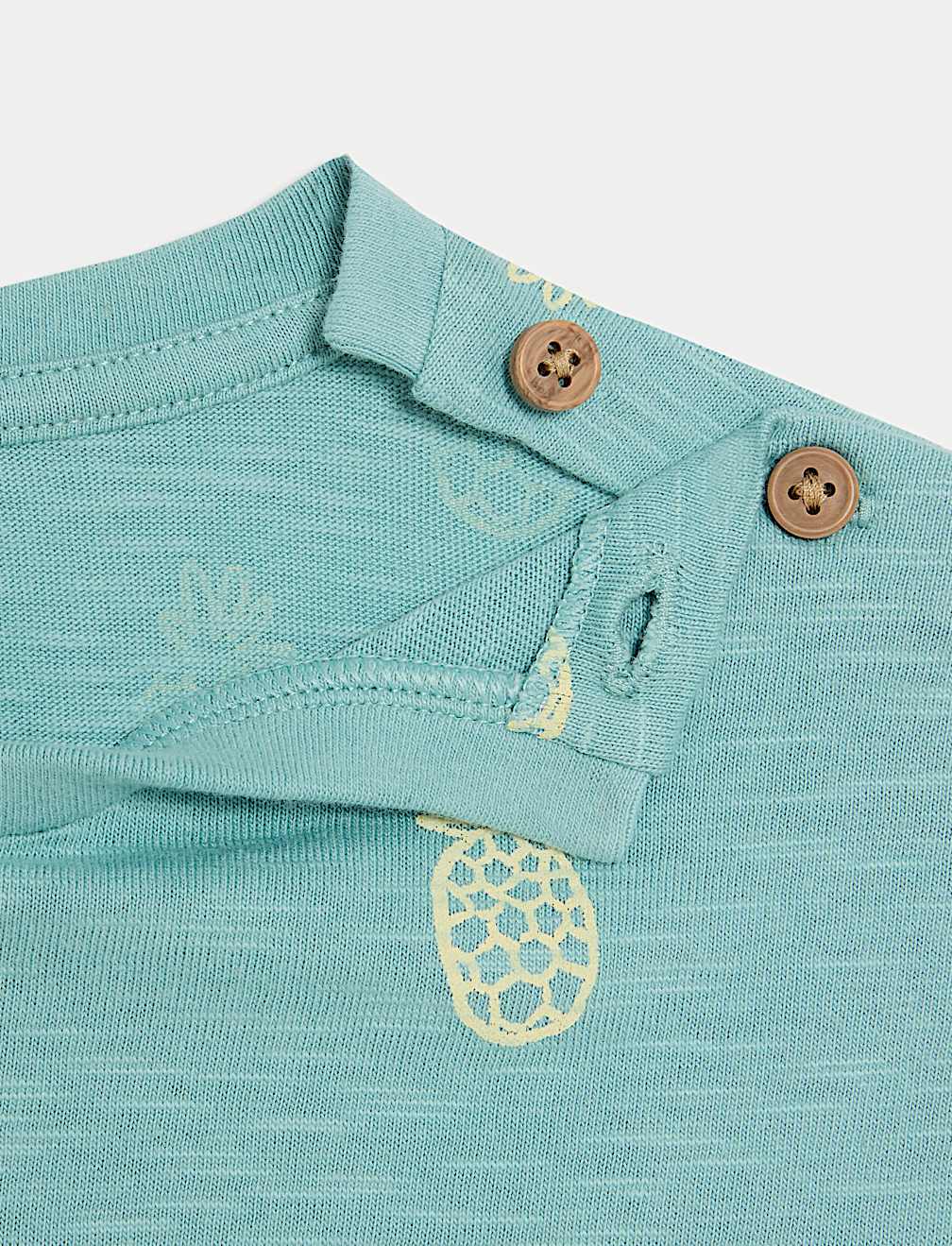 Pure Cotton Pineapple Print Romper (0-3 Yrs)