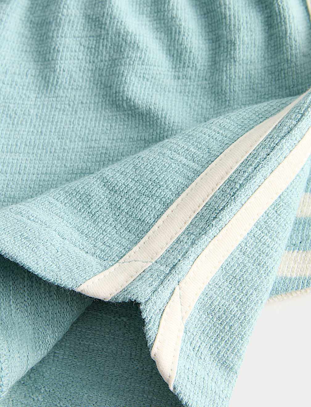 2 Pack Pure Cotton Side Stripe Shorts (0-5 Yrs)