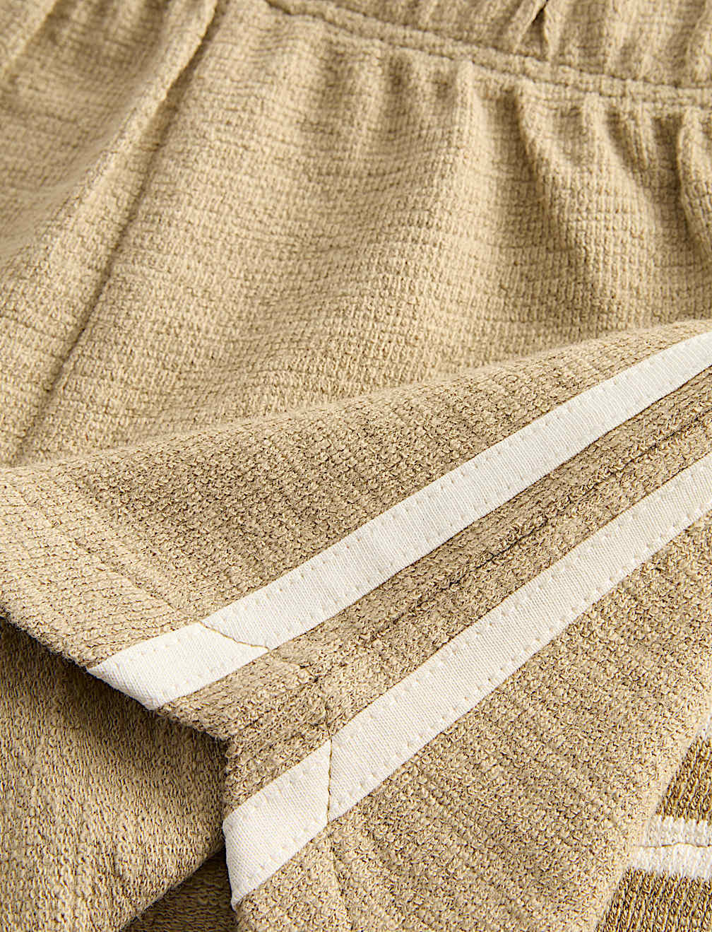 2 Pack Pure Cotton Side Stripe Shorts (0-5 Yrs)