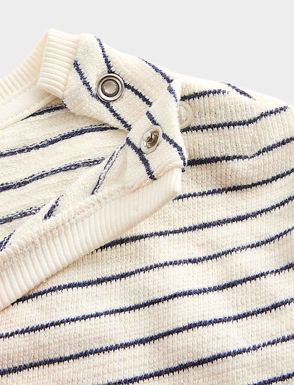 Pure Cotton Striped Shirt & Navy Shorts (0-5 Yrs)