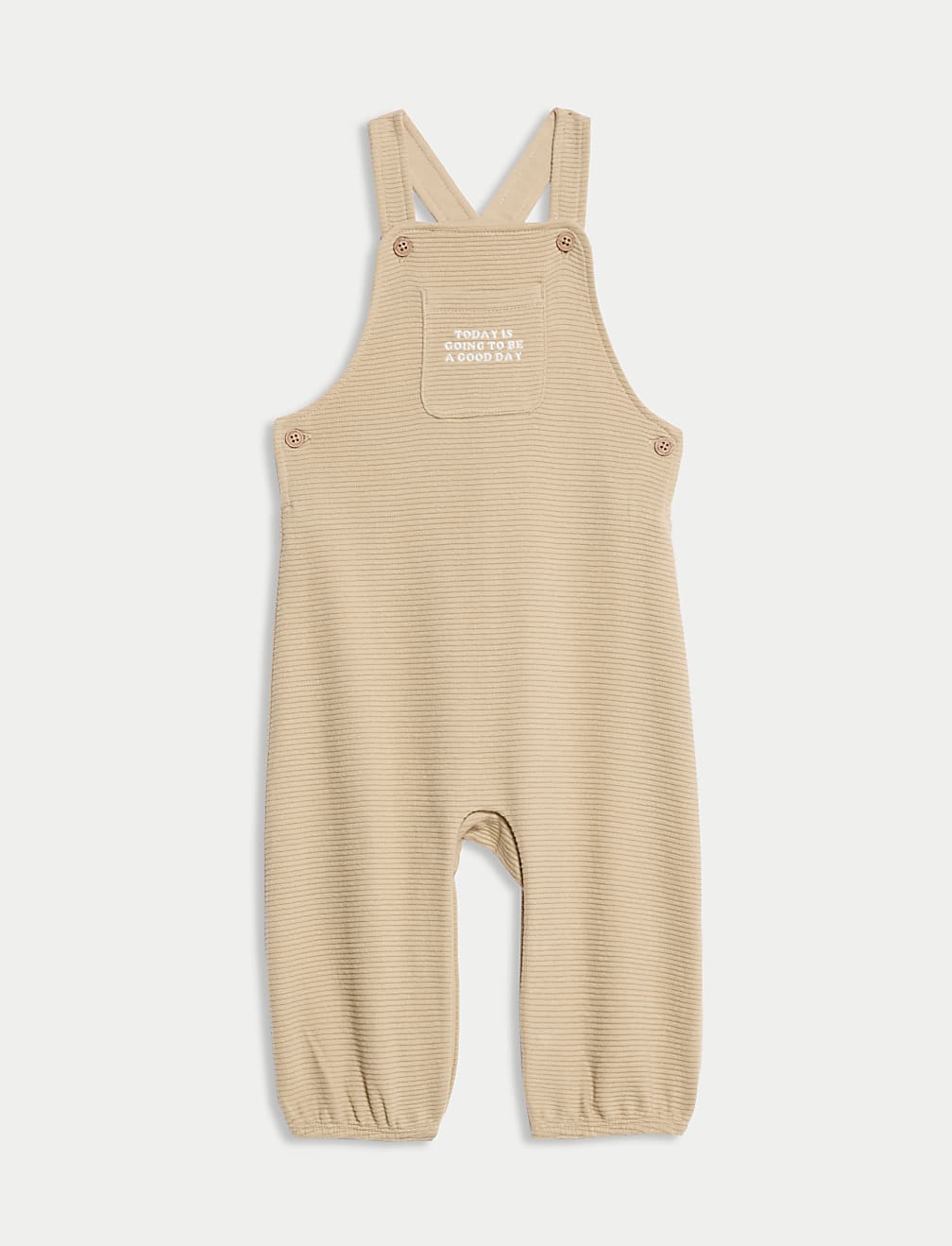 2pc Pure Cotton Dungaree Outfit (0 Mnths - 3 Yrs)