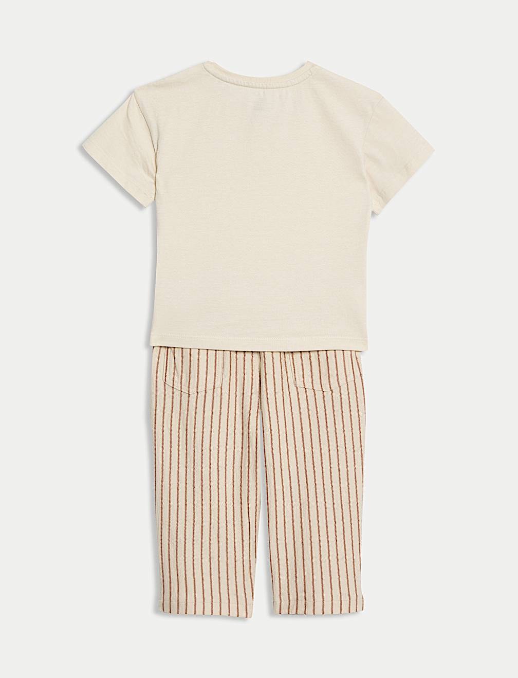 Cotton Stripe Trouser Outfit
