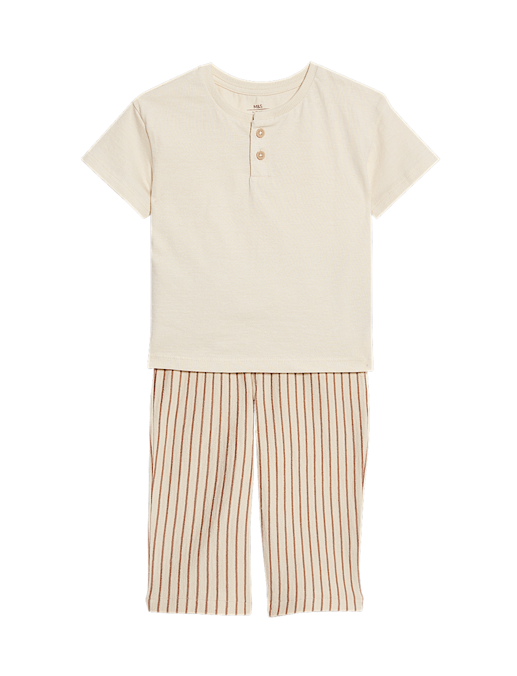 Cotton Stripe Trouser Outfit