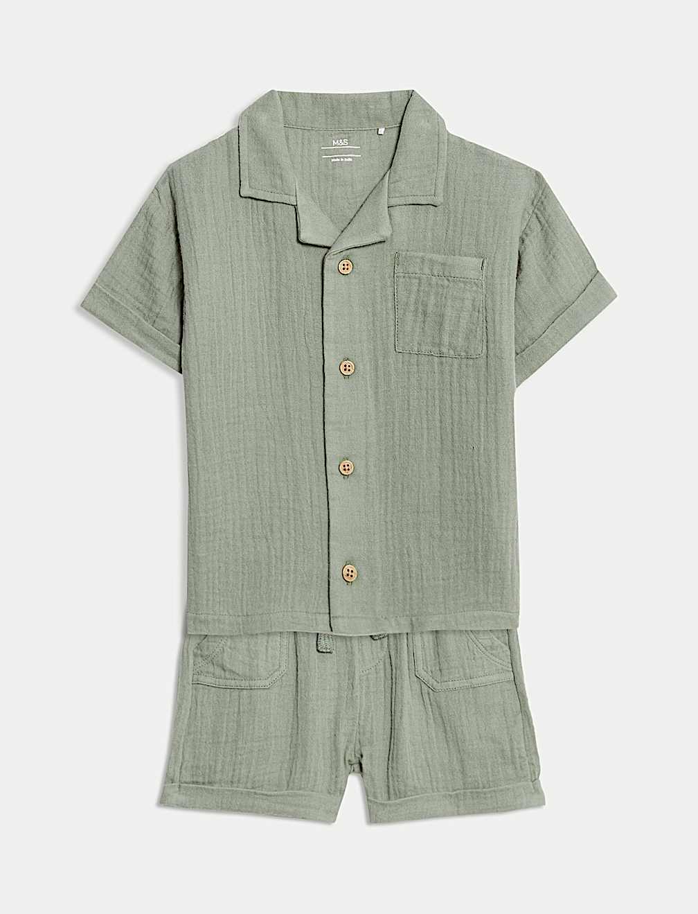 2pc Pure Cotton Top & Bottom Outfit (0-6 Yrs)