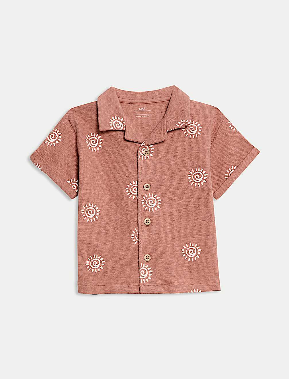 2pc Pure Cotton Shirt & Shorts Outfit (0-6 Yrs)