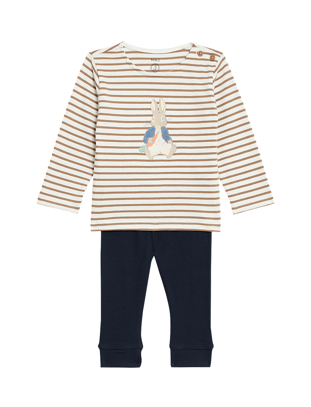 2pc Cotton Rich Peter Rabbit™ Outfit (0-3 Yrs)