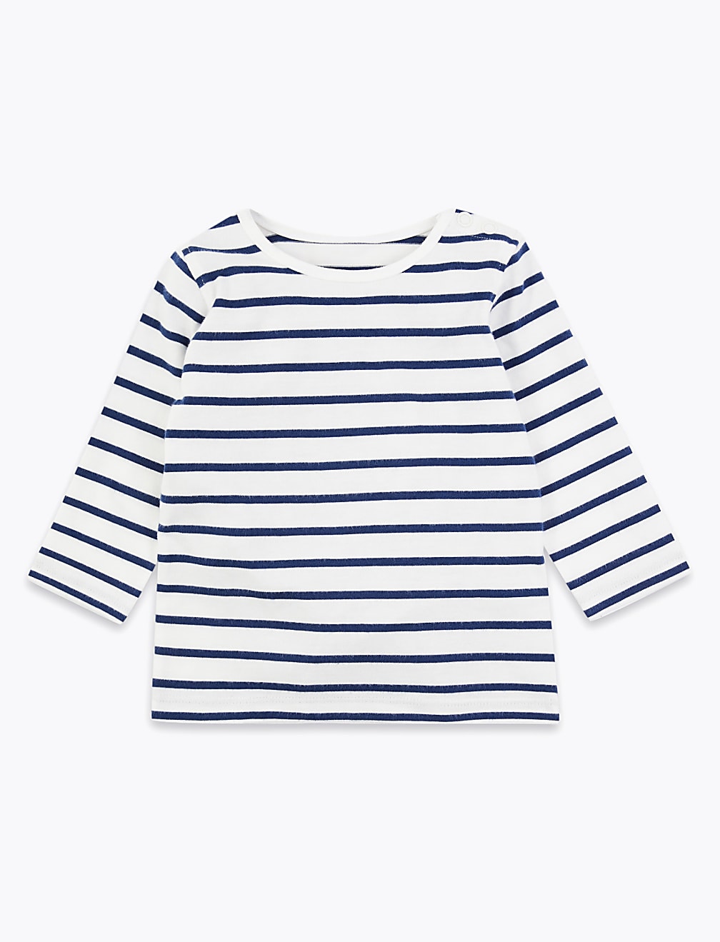 2 Pack Pure Cotton Whale Print Tops (7lbs-3 Yrs)
