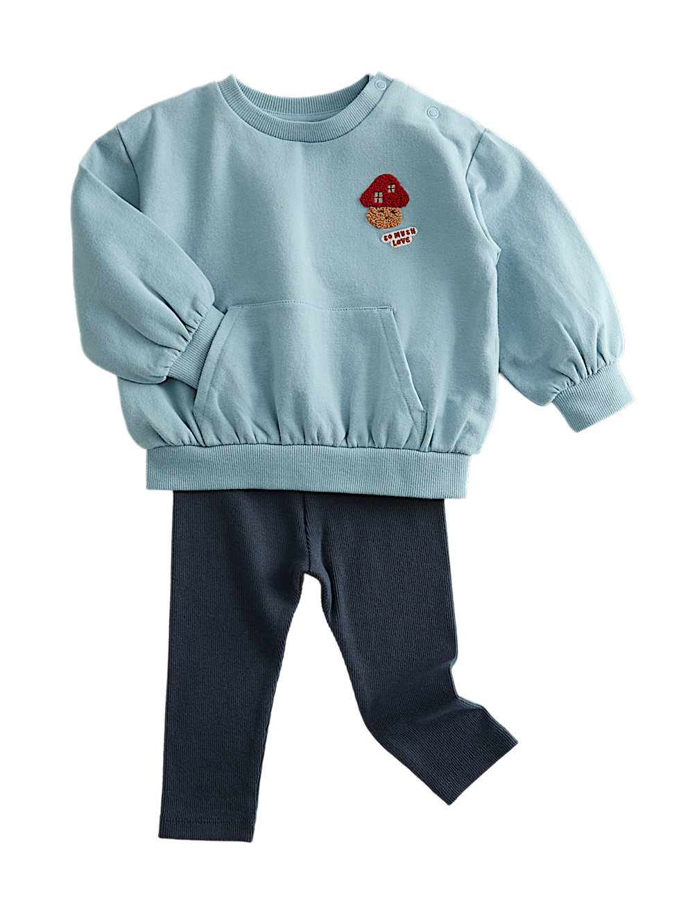 2pc Cotton Rich Top & Leggings Outfit (0-3 Yrs)