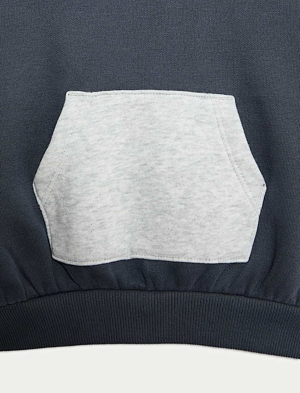 2pc Cotton Rich Colour Block Hooded Sweat Outfit (0-6 Yrs)