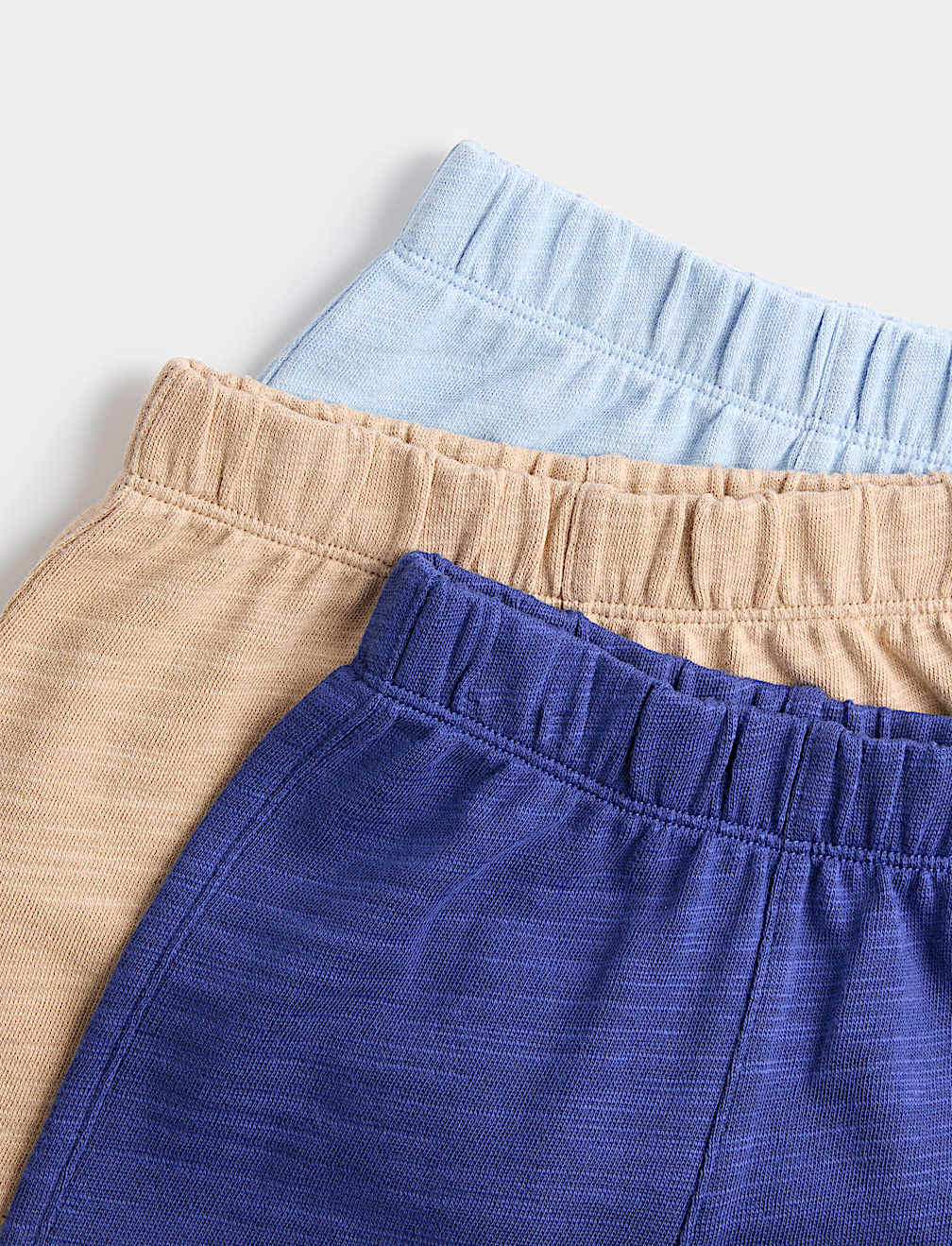 3 Pack Pure Cotton Shorts (0-5 Yrs)