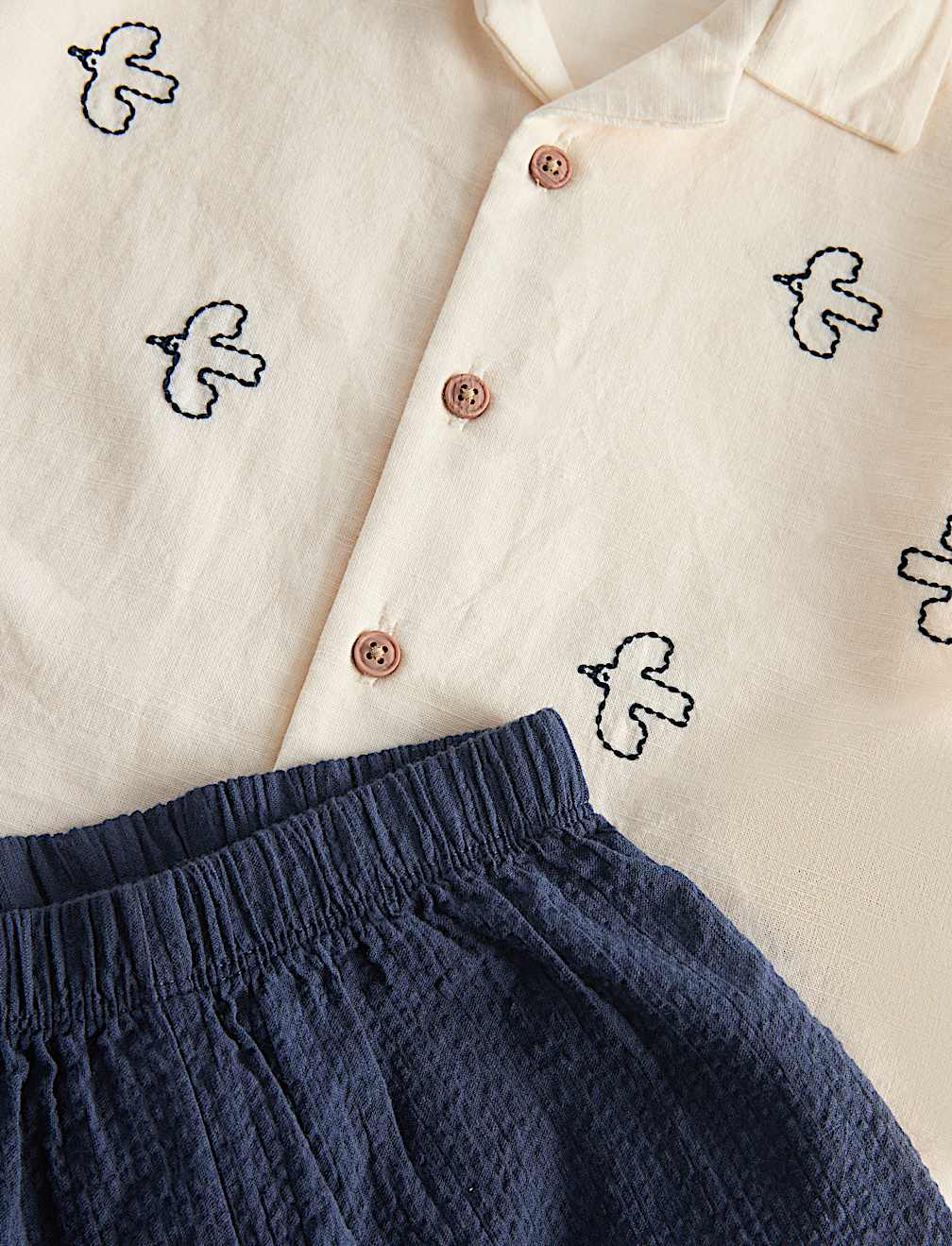 2 Piece Pure Cotton Seagull Outfit (0-5 Yrs)