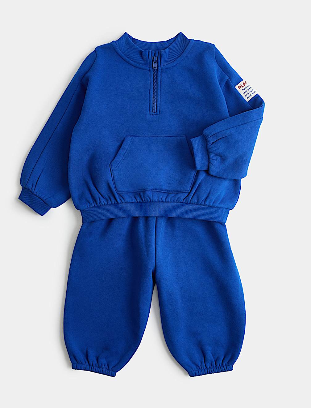2 Piece Cotton Rich Plain Sweat Outfit (0-5 Yrs)