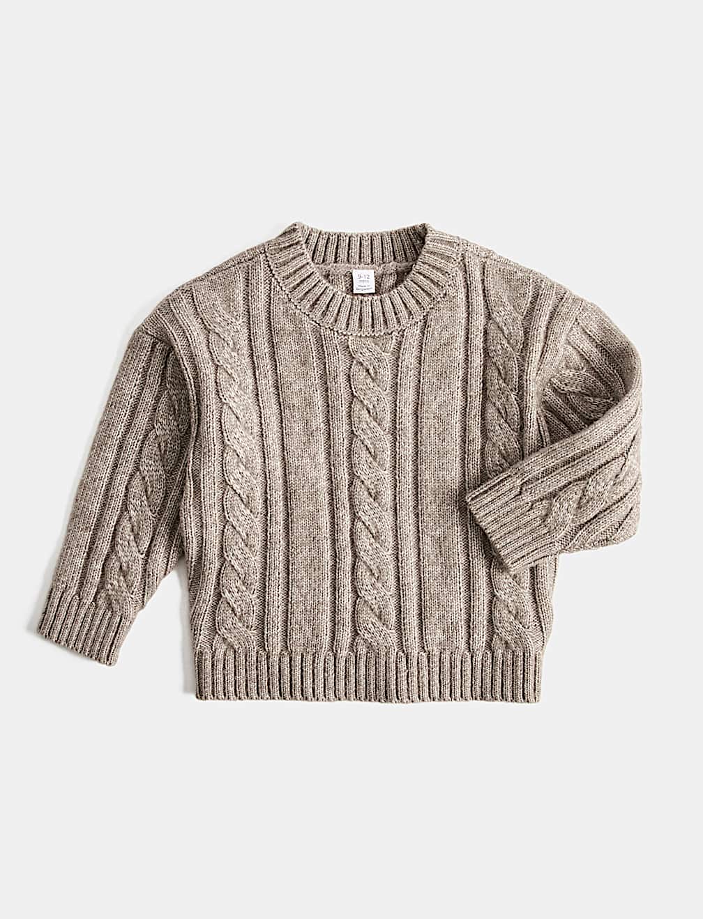Cable Knit Jumper (0 Mths-5 Yrs)