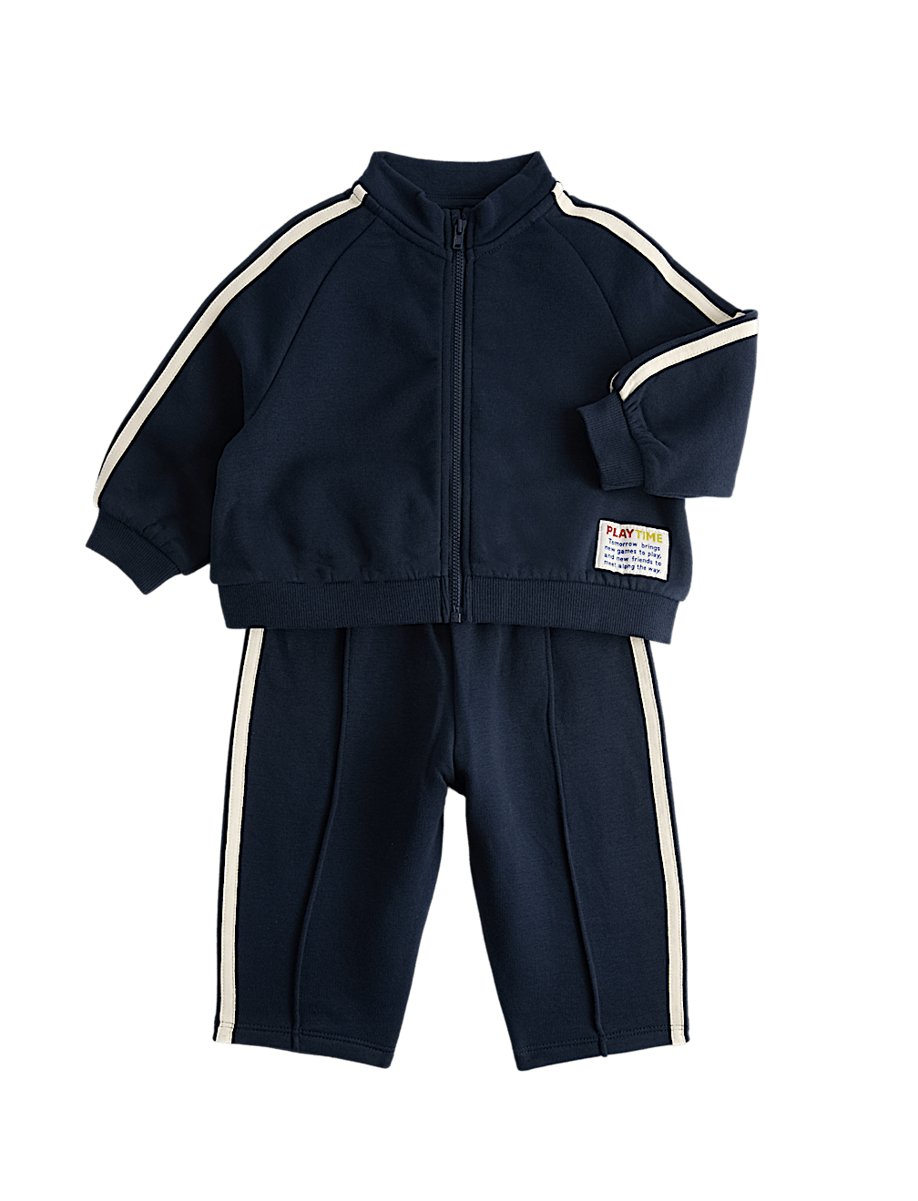 2 Piece Cotton Rich Sporty Tracksuit (0-5 Yrs)