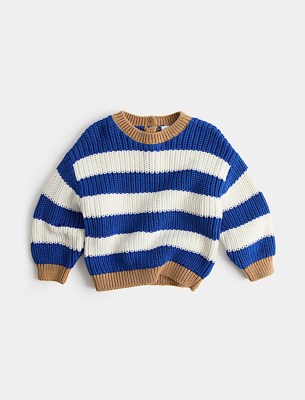 Pure Cotton Striped Jumper (0-5 Yrs)