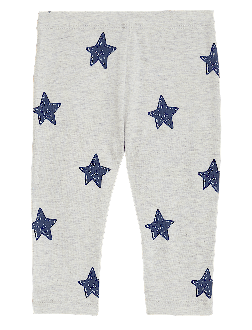 Cotton Rich Star Print Leggings