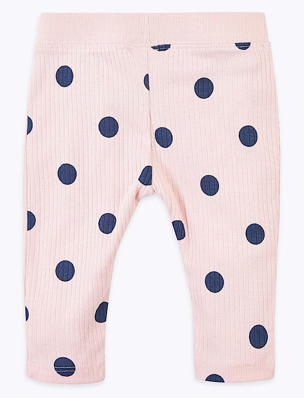 Cotton Ribbed Leggings (0-36 Mths)