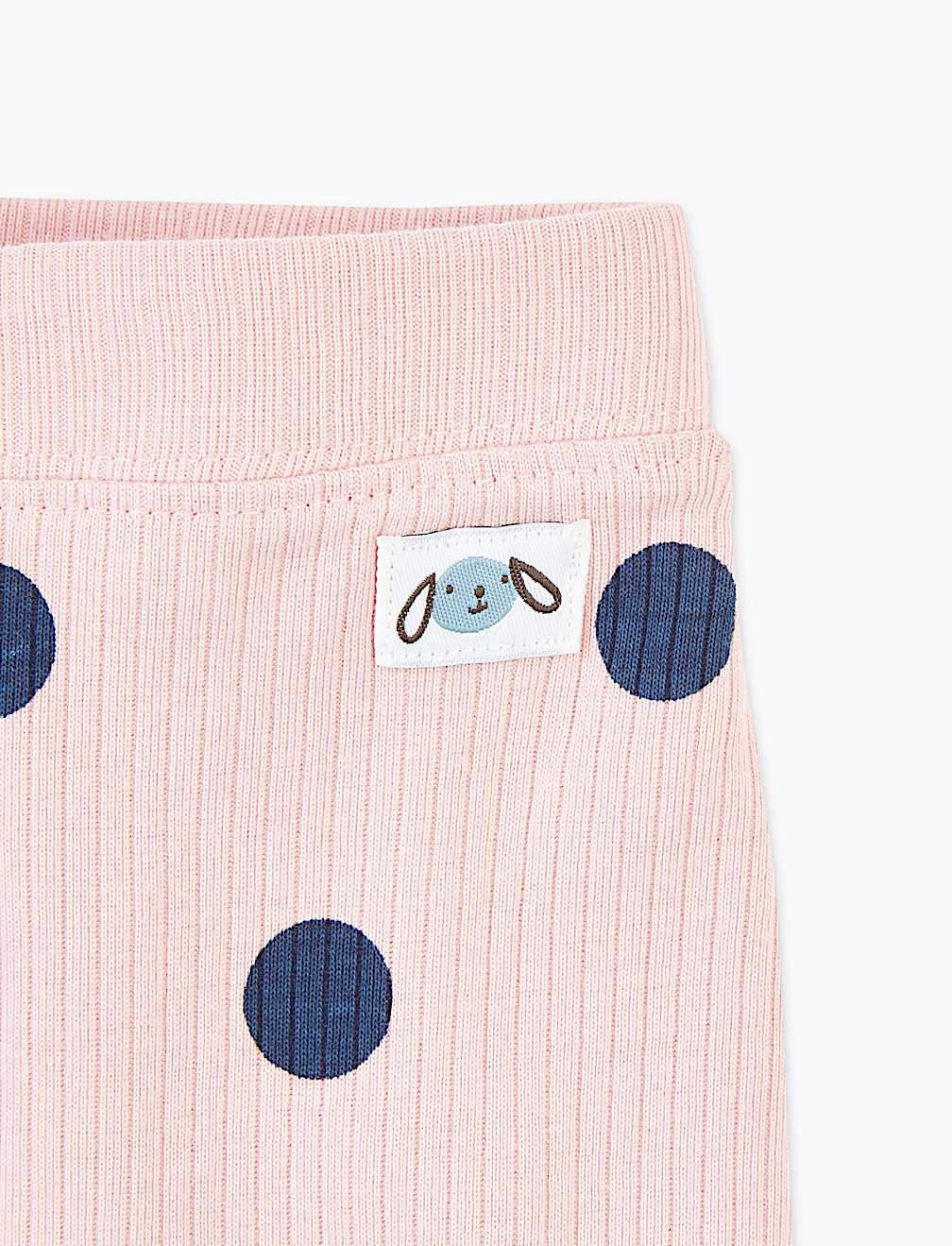 Cotton Ribbed Leggings (0-36 Mths)