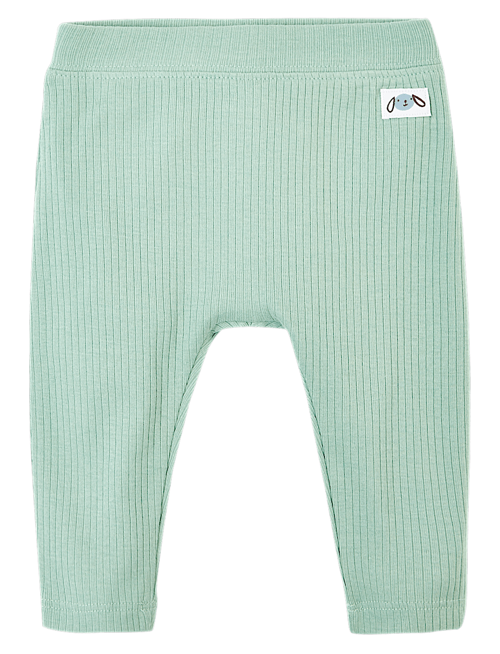 Cotton Ribbed Leggings (0-36 Mths)